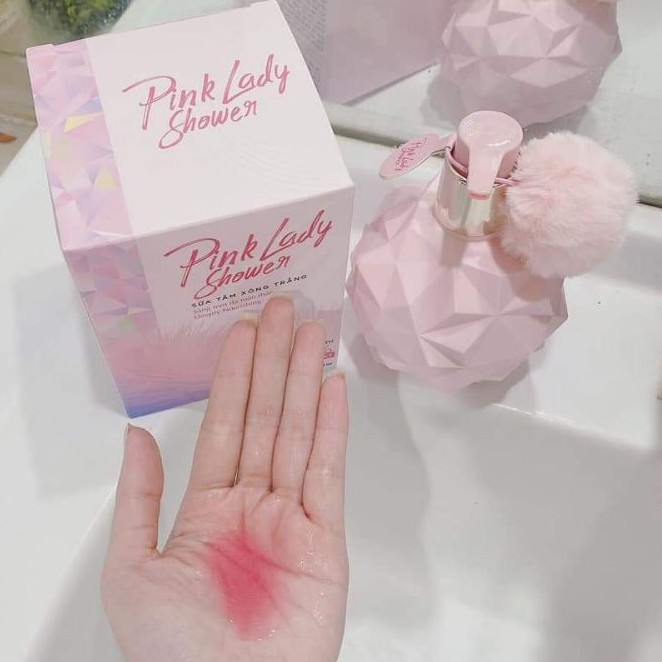 PINK LADY SHOWER - SỮA TẮM XÔNG TRẮNG HƯƠNG NƯỚC HOA