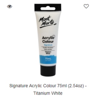 Màu Acrylic Studio MontMarte Dạng Tuýp 75ml - Beeart
