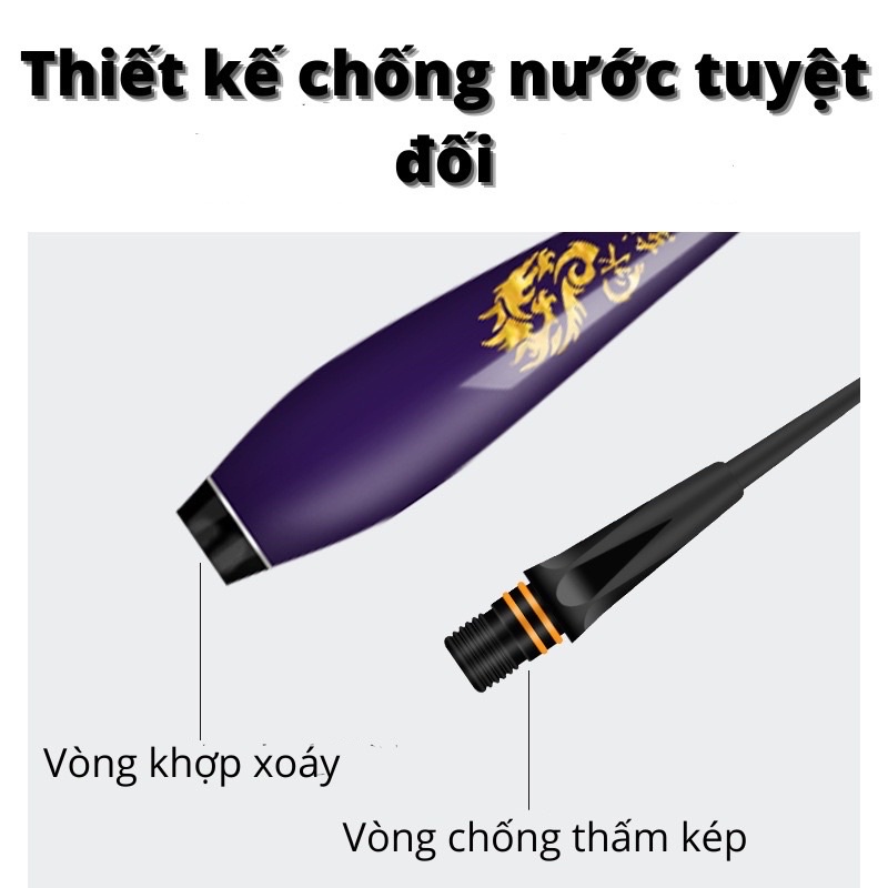 Phao câu đài đổi màu ngày và đêm Long Thanh Tự, tăm đa dạng