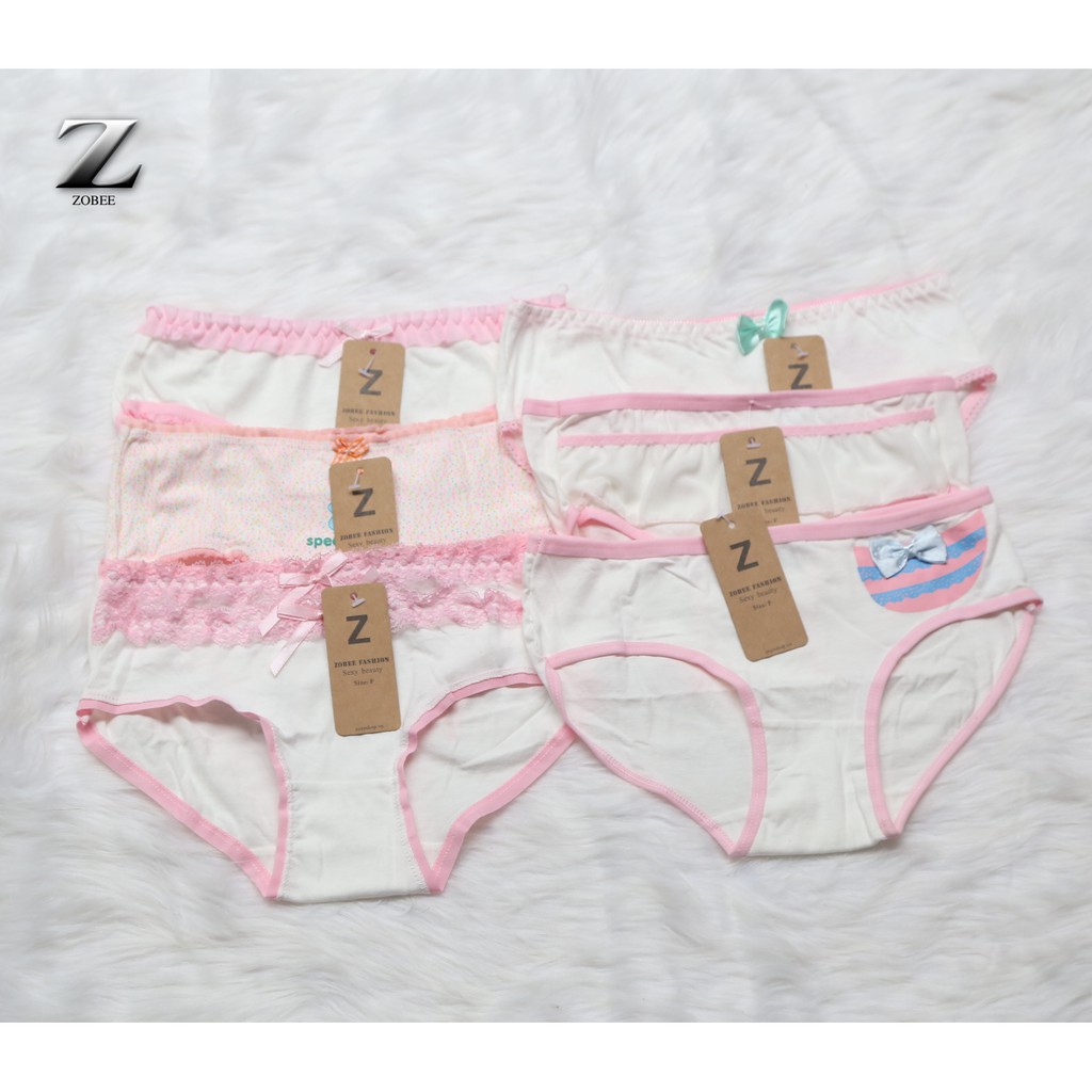 ZOBEE Hộp 6 quần lót nữ cotton gợi cảm | BigBuy360 - bigbuy360.vn