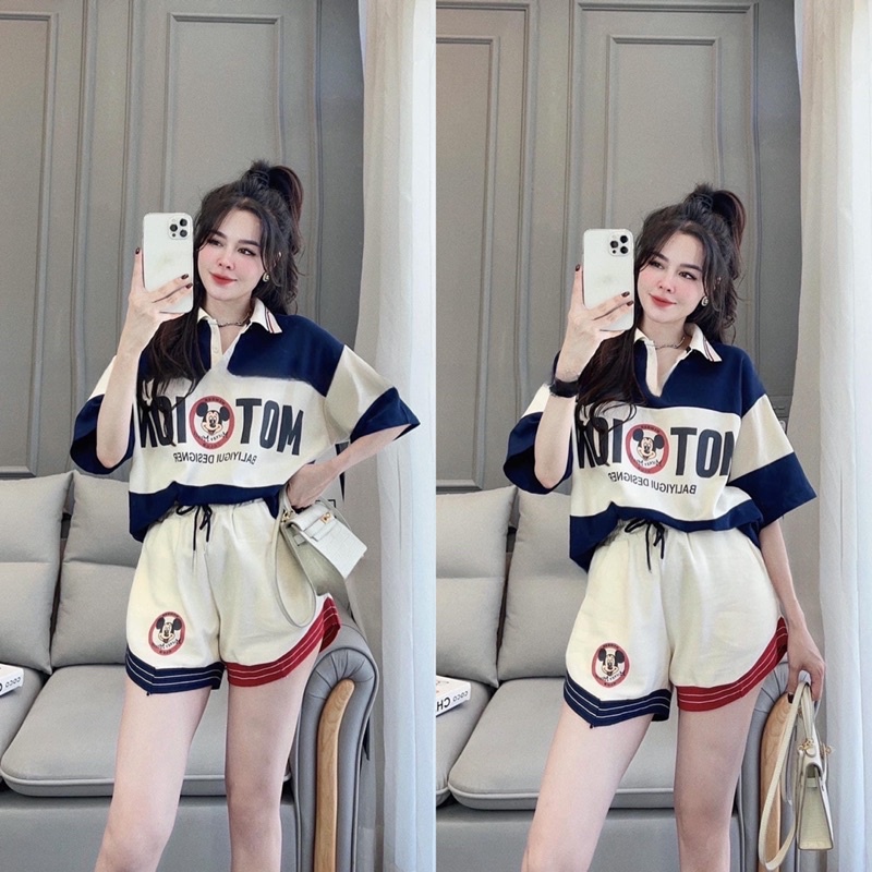 Set Phông Mickey Phối Màu