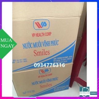 Nước Muối Vĩnh Phúc Chai 1000ml ( thùng 12 chai)