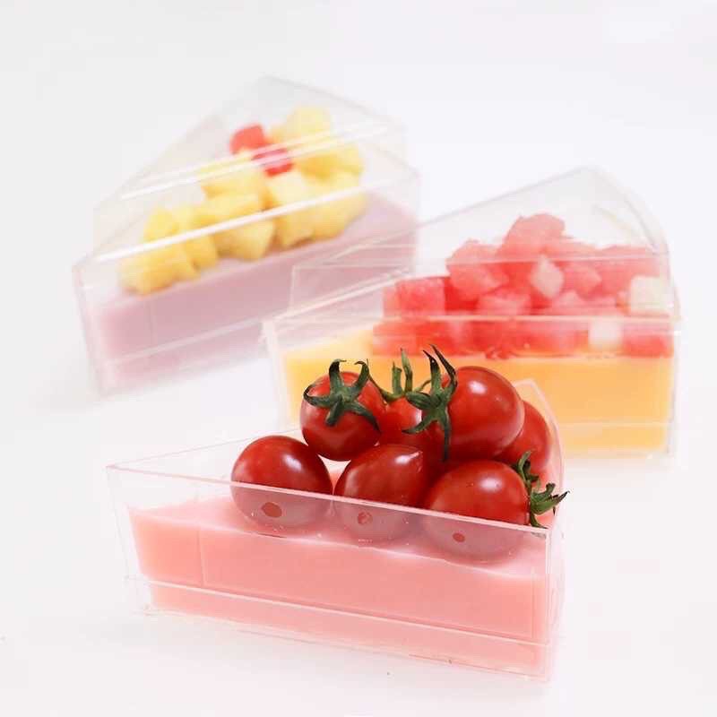 Sét 10 cốc mousse tam giác