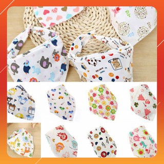 Khăn yếm xô tam giác 2 lớp