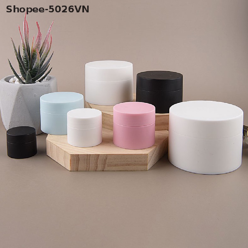 [Hàng mới về] Hộp rỗng bằng nhựa pp dùng đựng kem trang điểm