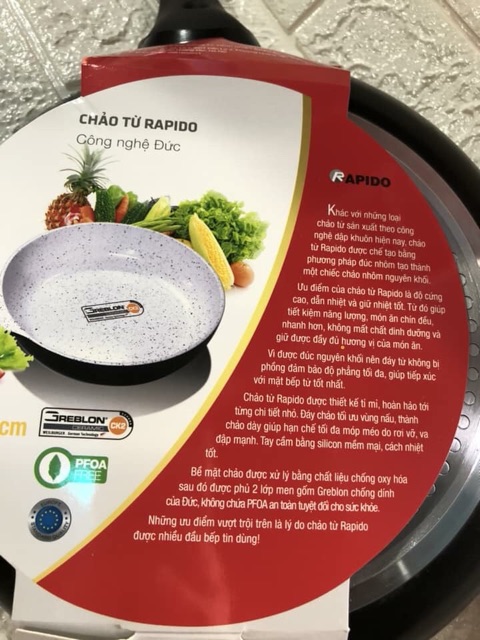 Chảo từ Rapido của Đức