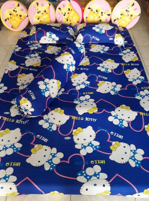 Bộ drap thun hàn quốc 4 món 1m8x2m inbox lựa mẫu | BigBuy360 - bigbuy360.vn