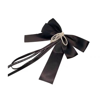 Kẹp tóc nơ đính ngọc tiểu thư - TN002