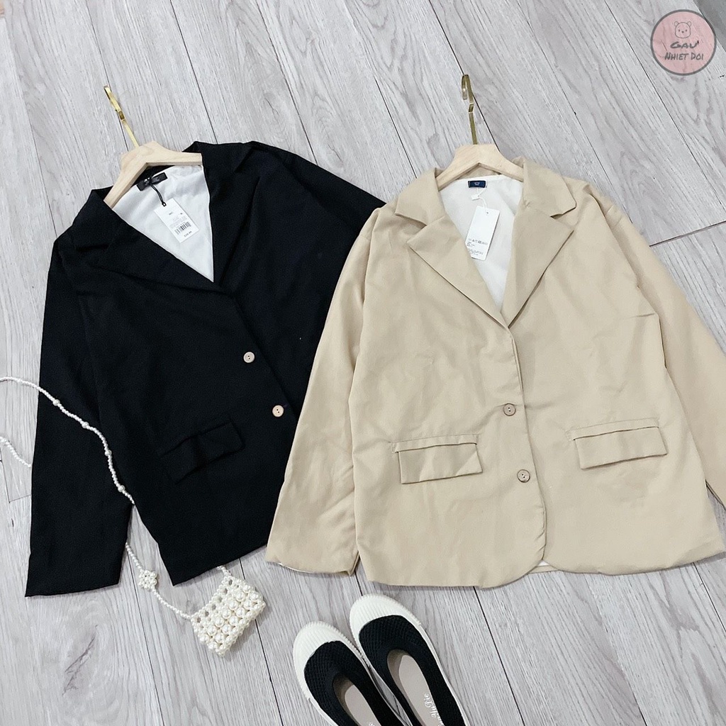 [Gấu Nhiệt Đới] Áo Vest Basic Kiểu Dáng Freesize Phong Cách Hàn Quốc