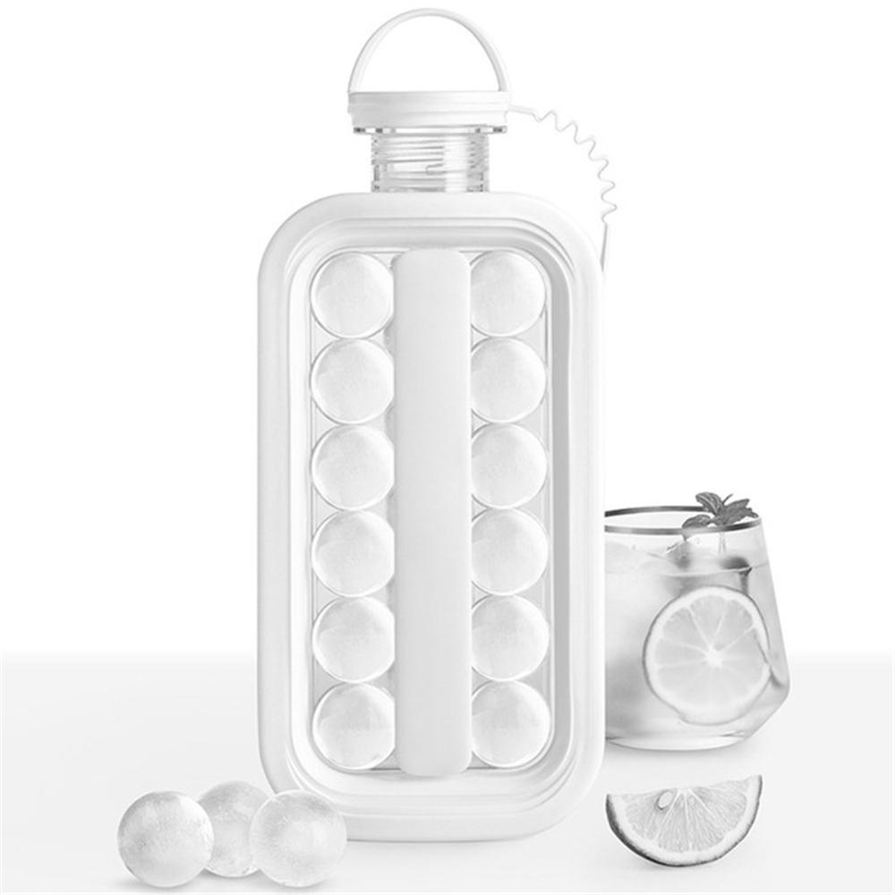 GOGOUP Khuôn Làm Nước Đá Hình Quả Bóng 3D Cho Rượu Whiskey Cocktail