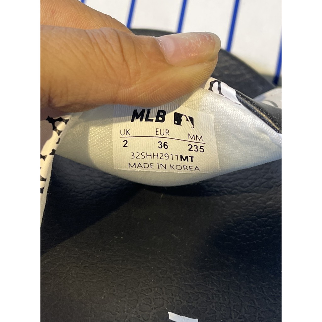 (HÀNG XUẤT XỊN) Dép M/L/B mickey ss2021 Made in KOR/E/A  Full tem tag 2 màu đen, trắng, 2 size nam &amp; nữ