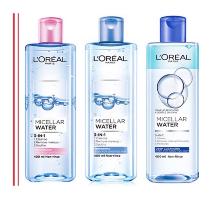 Nước tẩy trang Loreal 400ml ( Pháp )