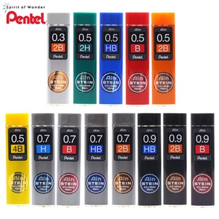 Ruột Chì Kim Pentel AINSTEIN 2B (0.5mm/0.7mm/0.9mm)