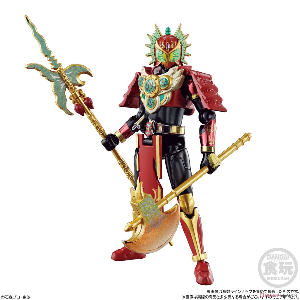 Mô Hình Sodo Gaim 3 Chronicle Kamen Rider Toy Figure Bandai Đồ Chơi Lắp Ráp Shokugan Shodo Kiwami Lord Baron Ryugen Yomi
