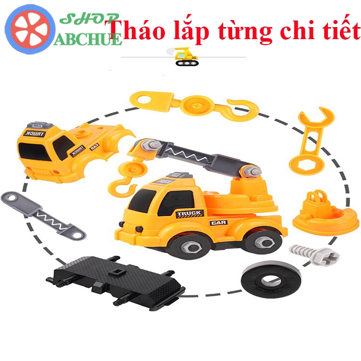 Đồ chơi cho bé ô tô lắp ráp