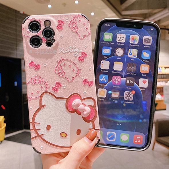 Sanrio Ốp lưng hình Hello Kitty dễ thương cho iPhone