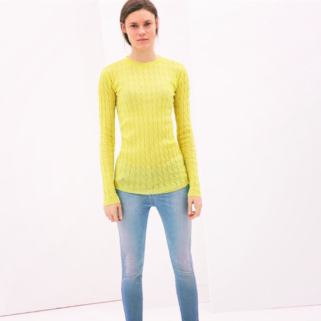 Áo len thừng Zara vnxk