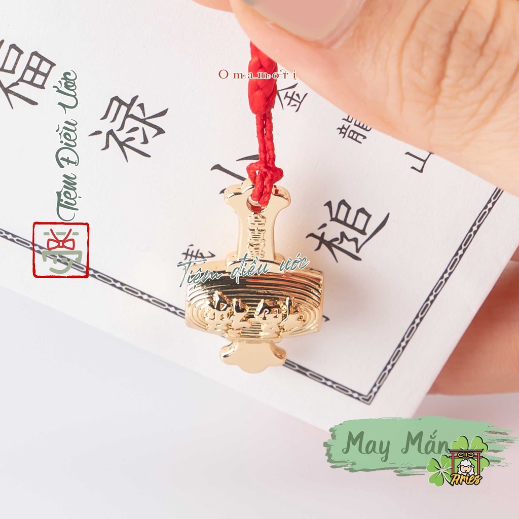 [Mã LIFEXANH03 giảm 10% đơn 500K] Omamori May Mắn - Cây búa nhỏ Thần Kỳ, Tokyo, Nhật Bản, hàng thật