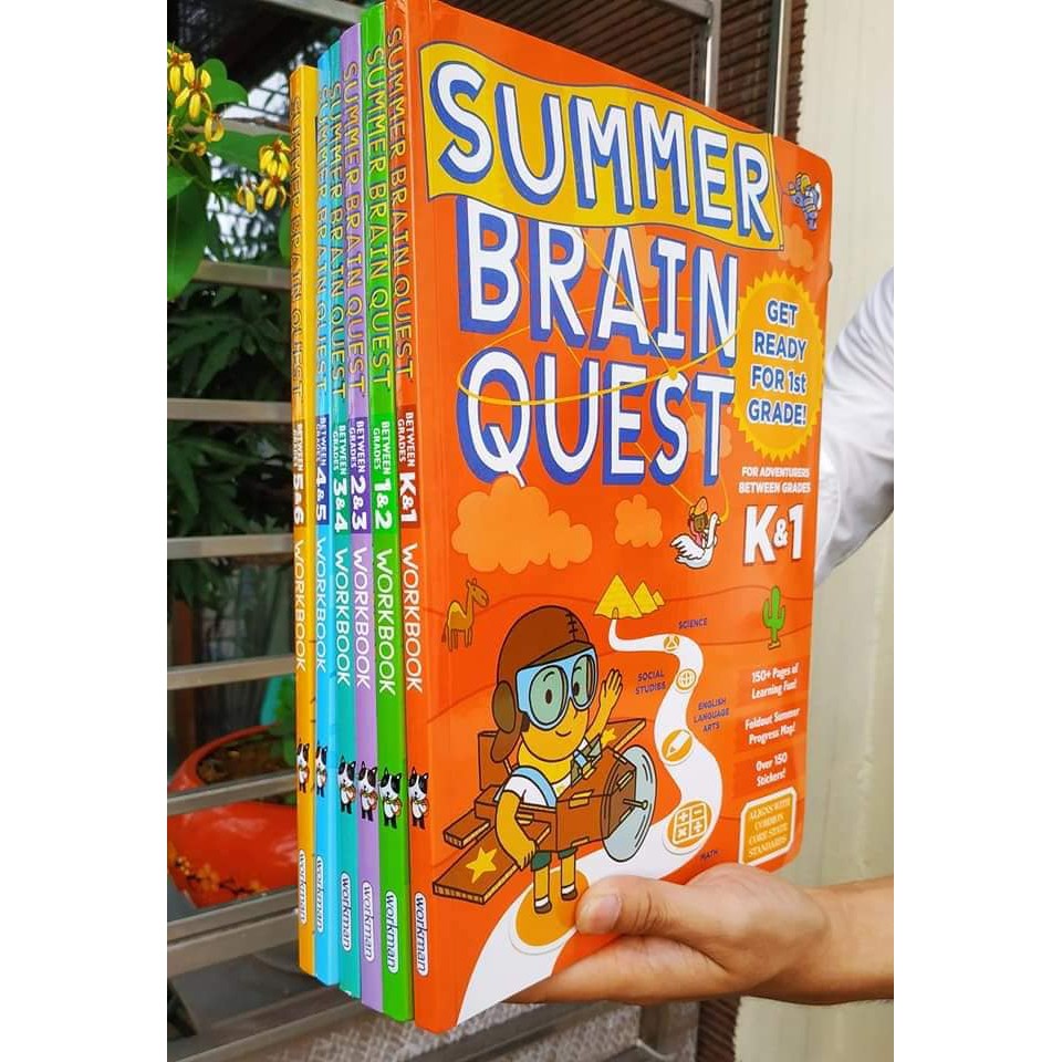 Bộ nhập 6q - Summer brain quest