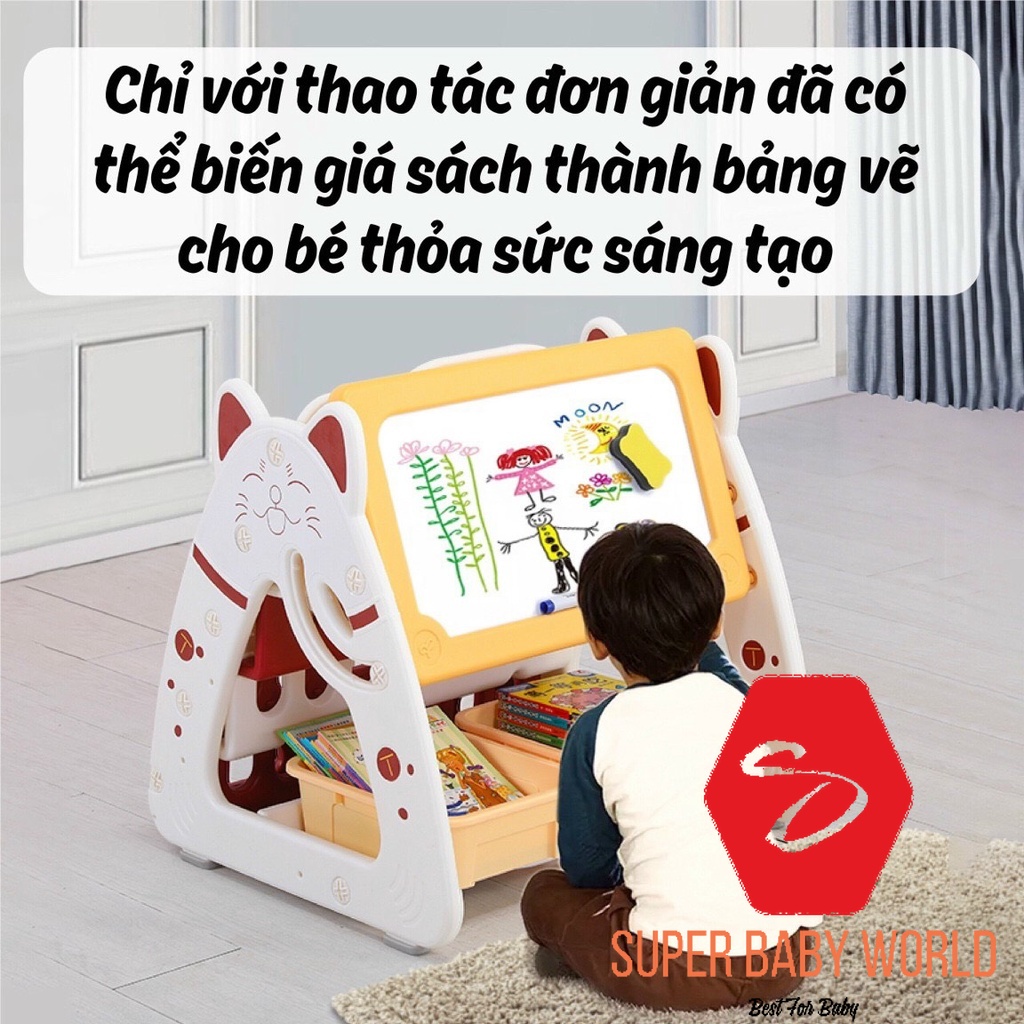 Bảng vẽ mèo Holla 3in1