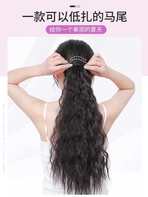 [Mã FAMARAL1 giảm 10K đơn 50K]FREESHIP50K TÓC CỘT SÓNG XÙ CÁ TÍNH SỈ 35K