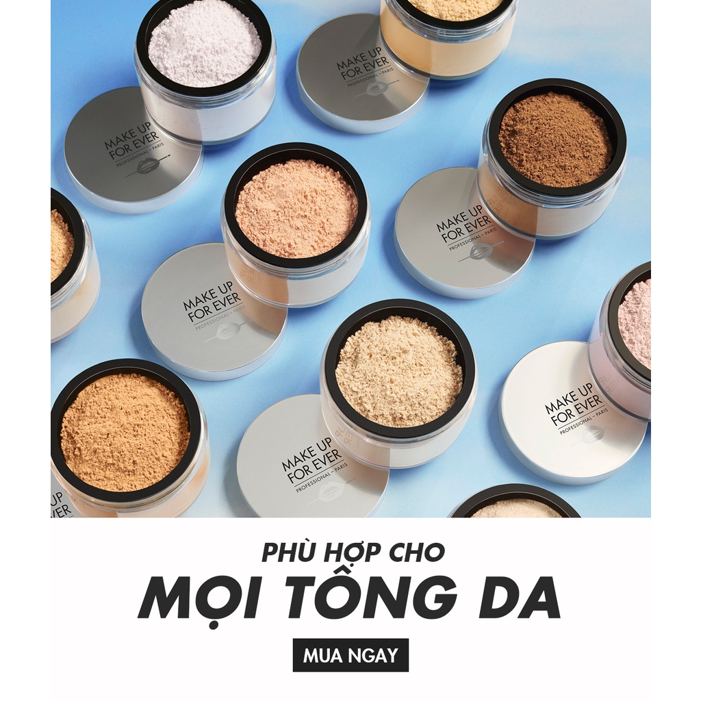 [Mã COSMUFET6 -10% đơn 400K] Phấn phủ Make Up For Ever Ultra HD Setting Powder 5.5G - Nhập khẩu độc quyền từ Pháp