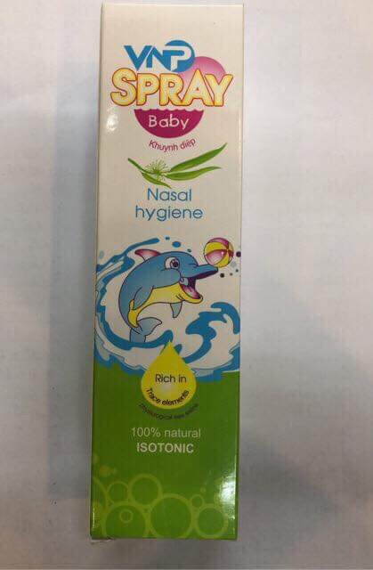 VNP Spray Baby Khuynh Diệp - Xịt muối biển + Tinh dầu khuynh diệp