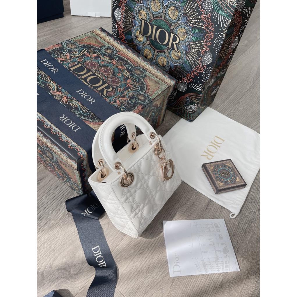 < Túi xách Dior lady da bóng super siêu đẹp (ảnh thực tế) >