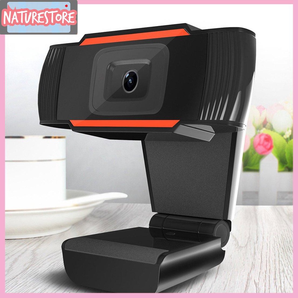 Webcam A870 HD USB xoay được tích hợp micro tiện lợi cho máy tính để bàn | BigBuy360 - bigbuy360.vn