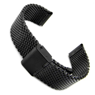 Dây đồng hồ Mesh màu đen – MD01