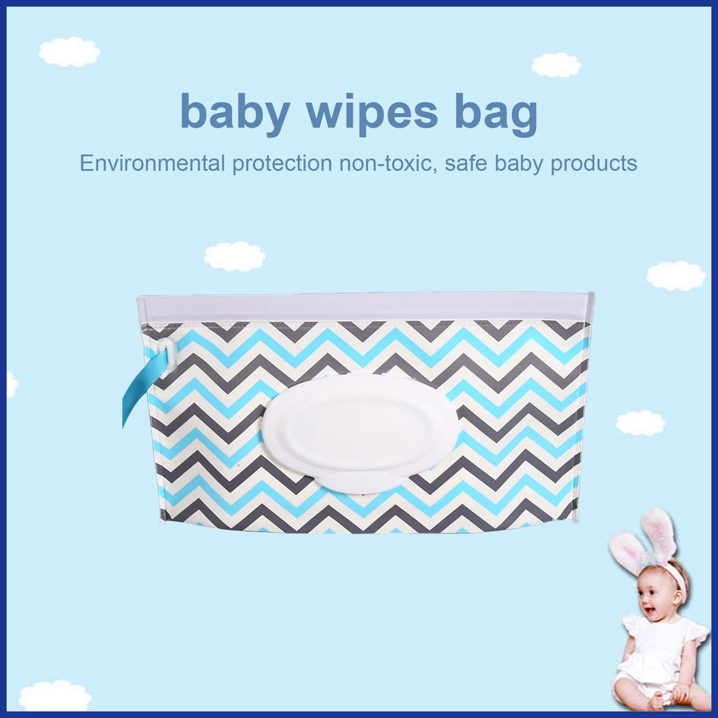 Hộp Đựng Khăn Ướt Có Thể Bơm Đầy Lại Kèm Giá Đỡ Khăn Ướt Tiện Dụng Cho Gia Đình