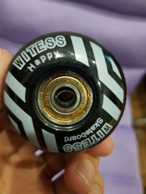 SẴN Bộ 2 Bánh ván trượt WITESS chính hãng cao cấp  ĐẶC BIỆT tặng kèm vòng bi abec cao cấp và dầu bôi trơn