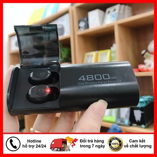 🔥Bảo Hành Lỗi 1 Đổi 1🔥Tai nghe Bluetooth TWS S11 | Bluetooth 5.0 | Chống nước kiêm sạc dự phòng 4800mAh