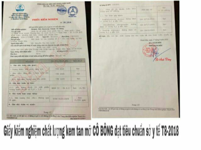 Kem tan mỡ cô bông chính hãng tặng thước dây có Check mã vạch | BigBuy360 - bigbuy360.vn