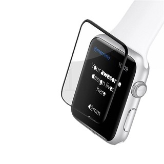 Kính cường lực cong viền cho đồng hồ thông minh Apple Watch Series SE / 6 / 5 /4 / 3 / 2 / 1