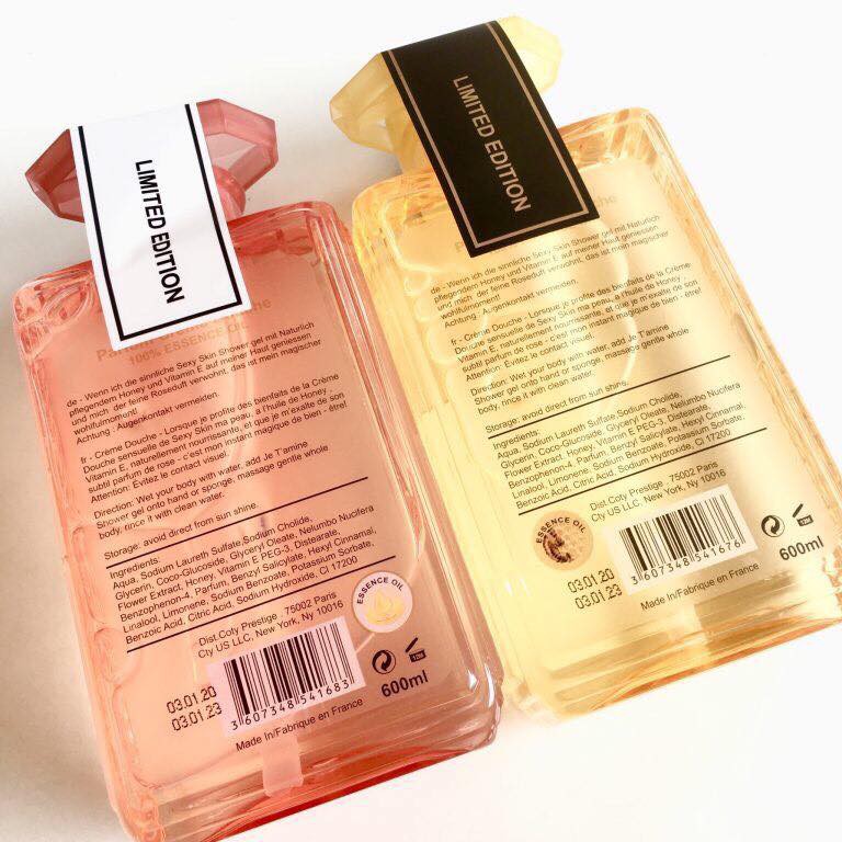 Sữa tắm nước hoa Pháp Sexy Skin 𝗥𝗼𝘀𝗲 Parfum Crème Douche