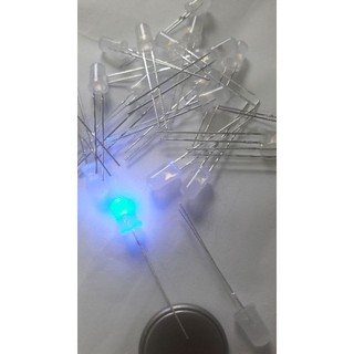 Led đục 5mm xanh dương