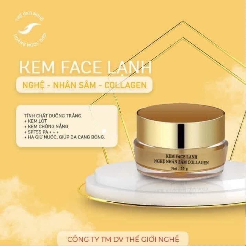 KEM FACE LẠNH NGHỆ NHÂN SÂM COLLAGEN