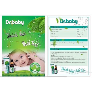 Tinh Dầu Húng Chanh Dr.baby