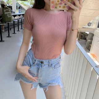 ÁO LEN TĂM CỔ TRÒN CỘC TAY [HÀNG QUẢNG CHÂU CAO CẤP]