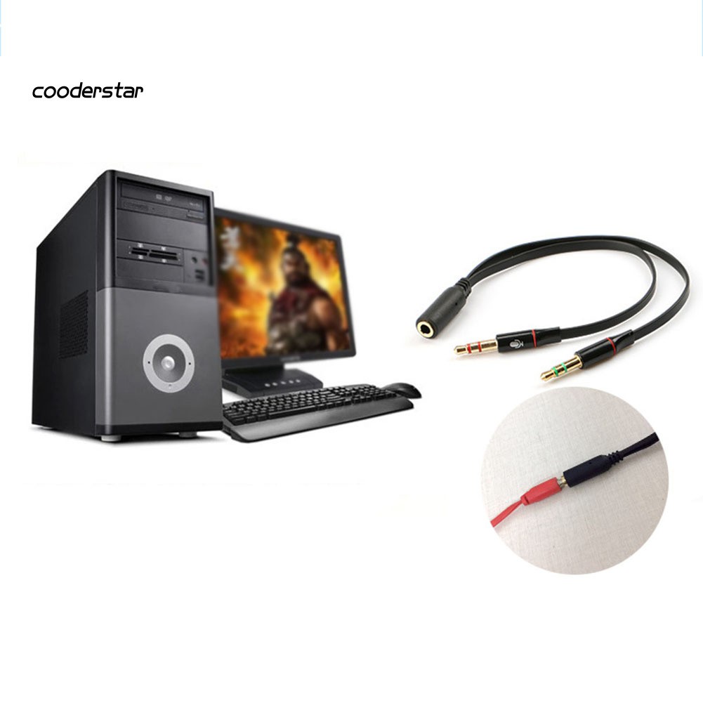 Dây Cáp Âm Thanh Chữ Y Đầu Cắm 3.5mm