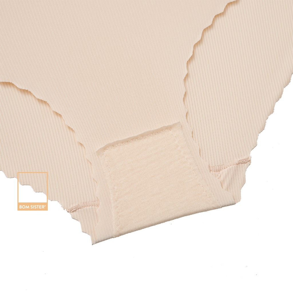 [Mã FAMALLT5 giảm 15% đơn 150k] Quần lót thun gân cắt viền màu trơn hoạ tiết hoa cúc BOM SISTER Q2020 | BigBuy360 - bigbuy360.vn