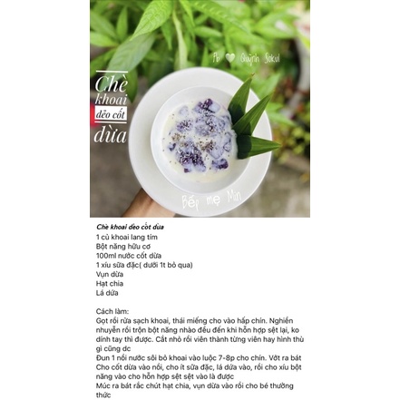 BỘT NĂNG HỮU CƠ THÁI LAN(có gói lẻ)