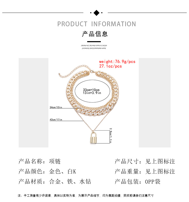 Vòng cổ nhiều lớp thời trang dành cho nữ
