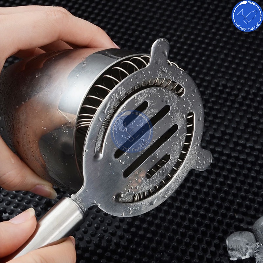 Chặn Đá Lò Xo (strainer) - Thế Giới Pha Chế