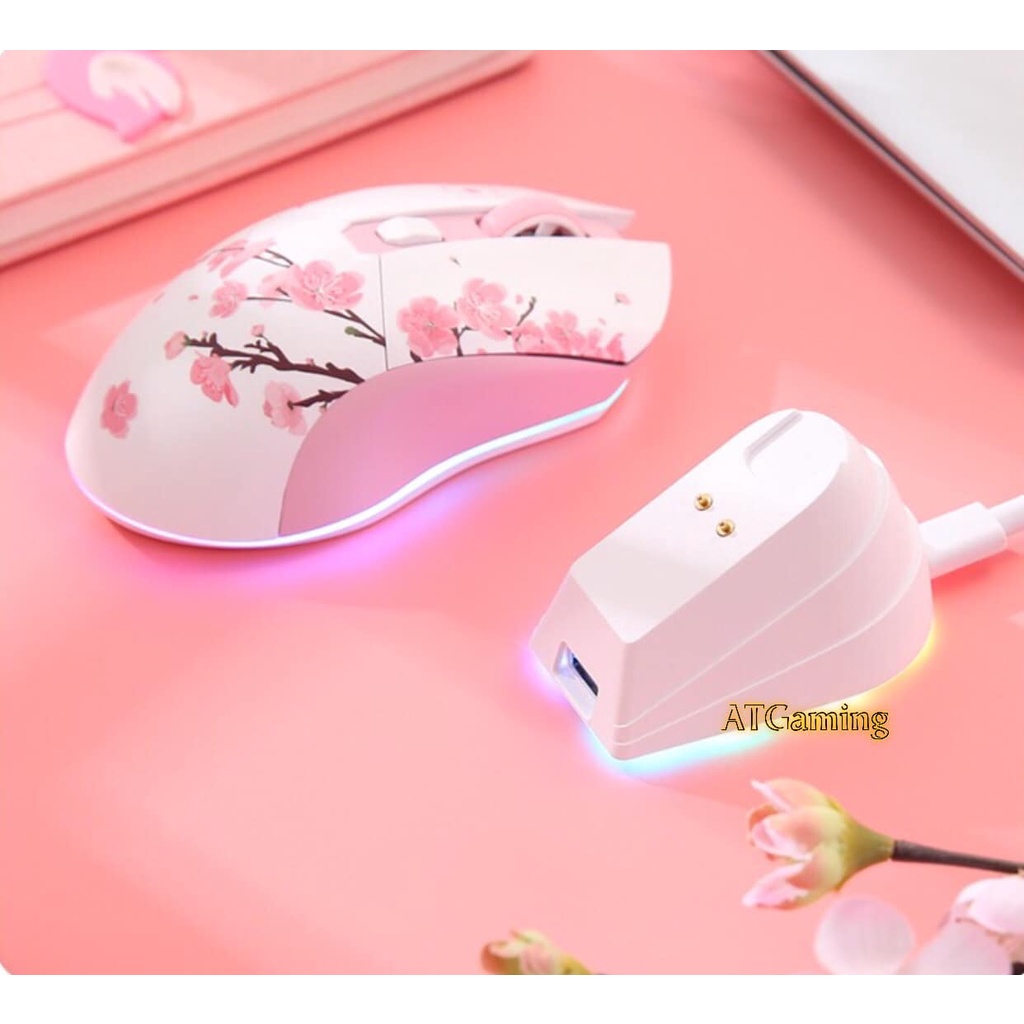 Chuột không dây Gaming DAREU EM901X RGB  - SUPERLIGHT, FAST CHARING DOCK