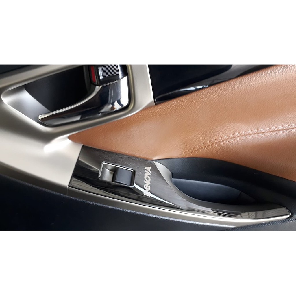 Ốp nội thất titan xe Innova 2018-2019 2020 2021 - 5 chi tiết