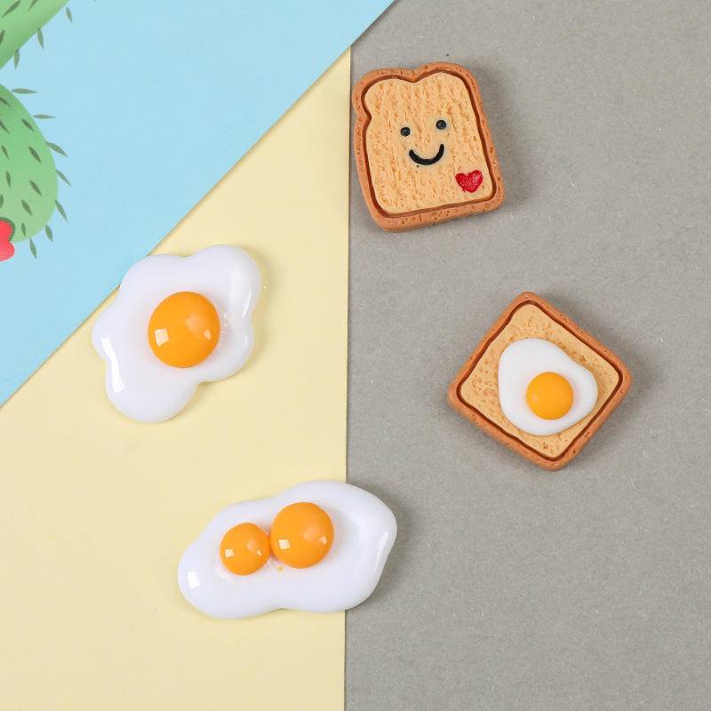 Phụ Kiện Trang Trí Giày Hình Bánh Mì Sandwich/S croc jibz Nhân Tạo DIY