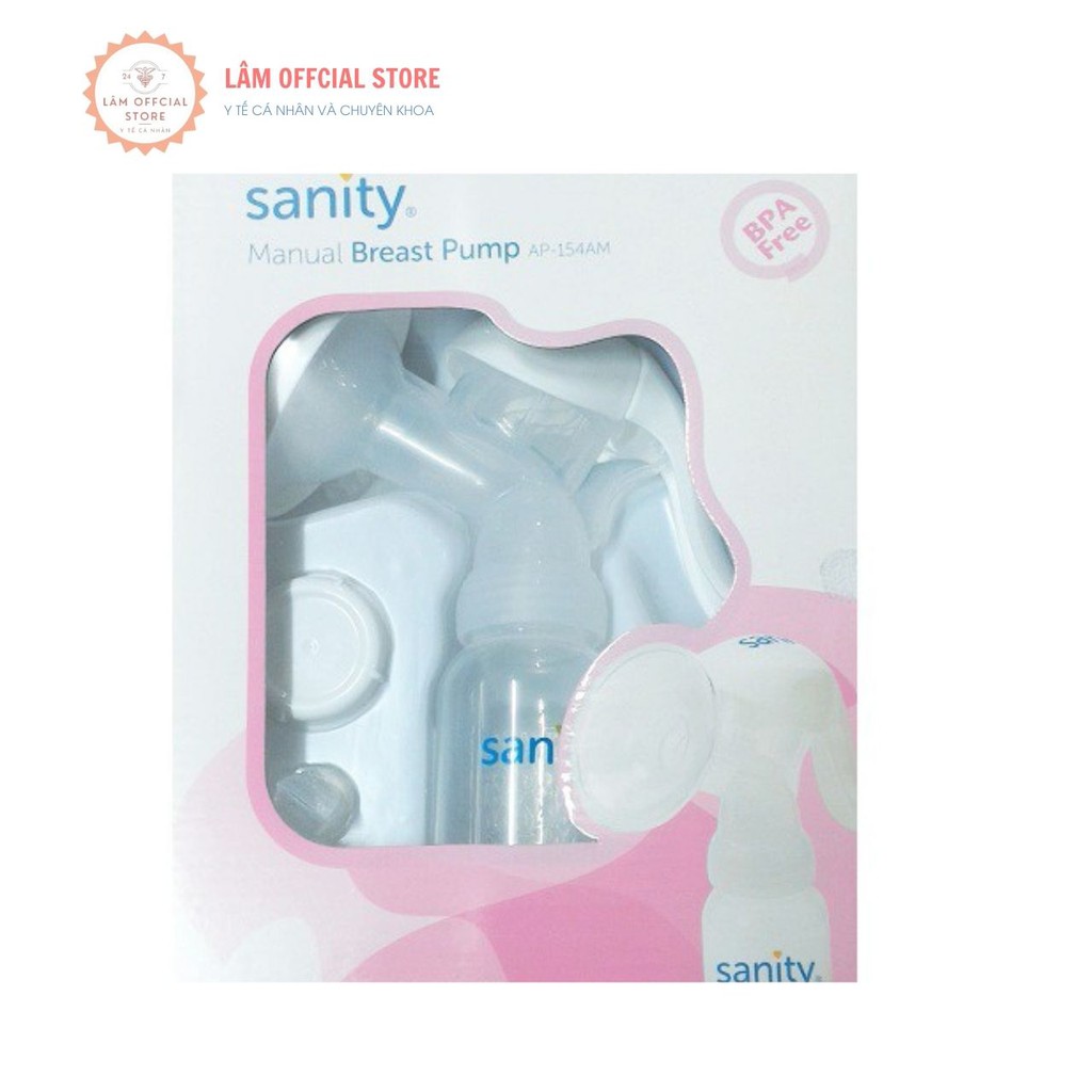 Máy hút sữa, hút sữa cầm tay SANITY AP-154AM hàng chính hãng bảo hành 24 tháng của ĐỨC MHSTSANITY