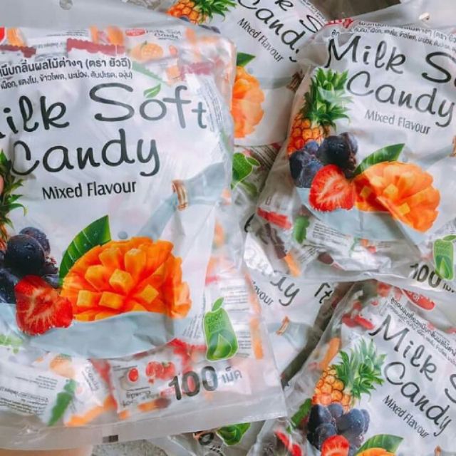 Kẹo dẻo Milk soft candy 100 viên